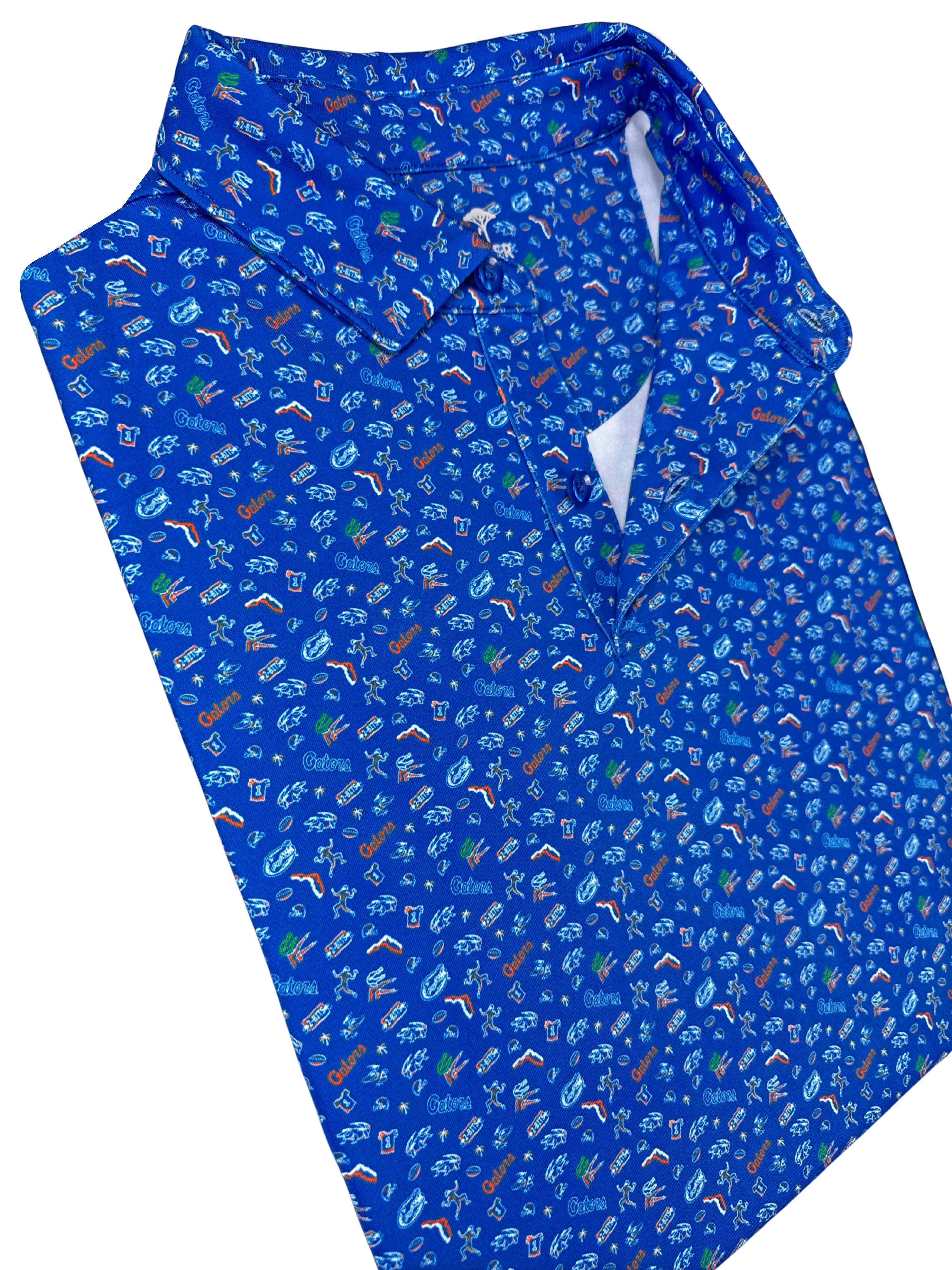 The UF Swamp Saturday Print Polo